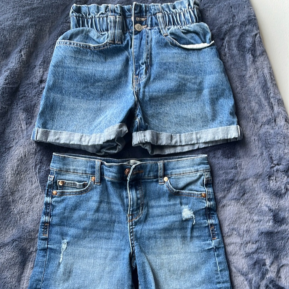 Girls denim shorts, set of two reverie kids size 14 and YMI Dream
